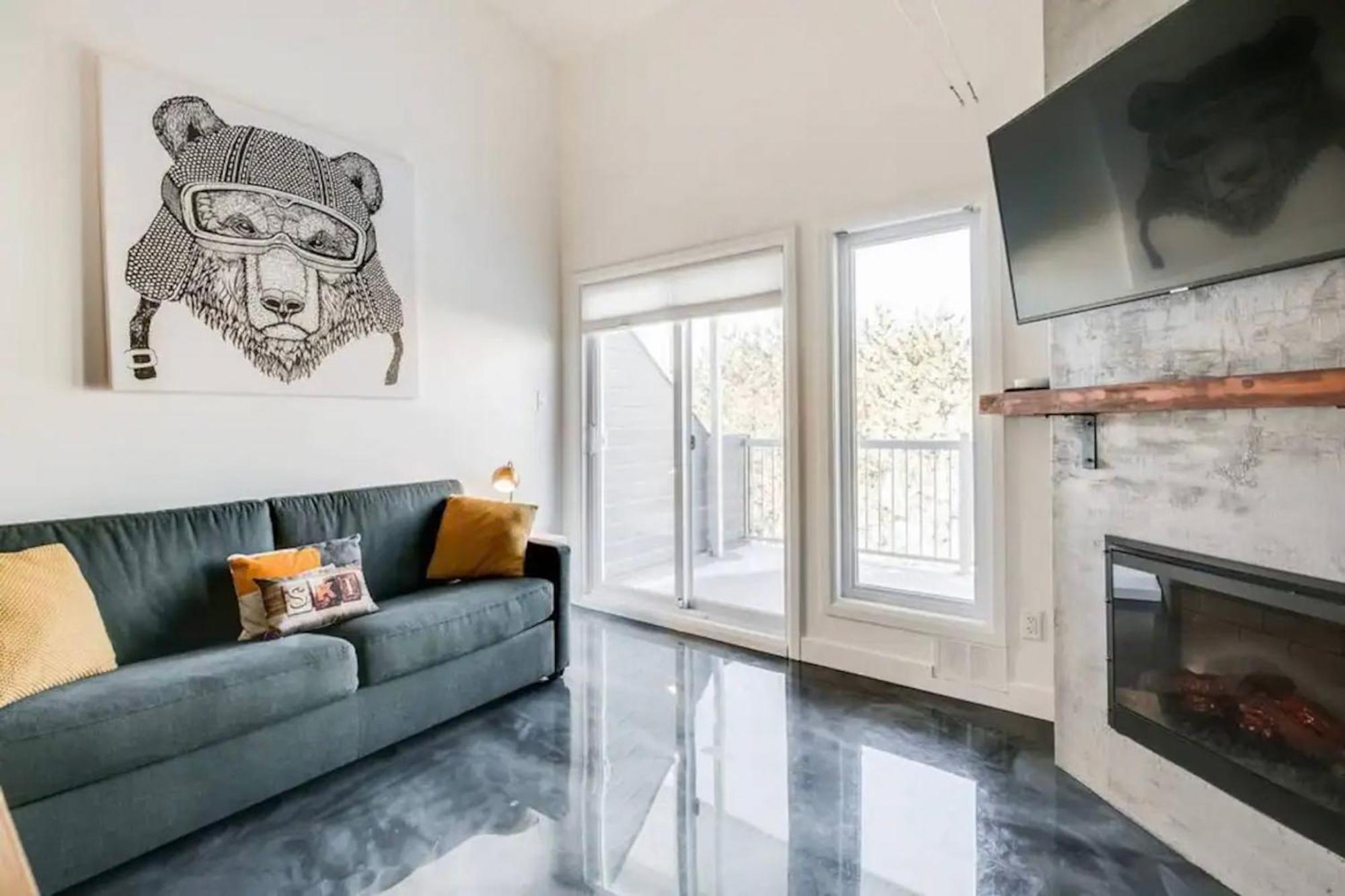 Condo Moderne, Escapade Vacance, Vue Sur Montagnes Dış mekan fotoğraf